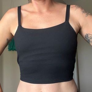 Halara Twist Back Cropped Yoga Tank Top